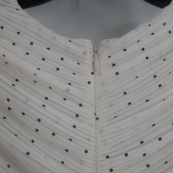 Frame Gathered Keyhole Tie-Neck Dress Size Medium NWT - Picture 11 of 12